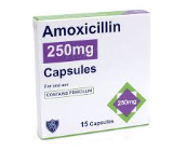 Amoxicillin 250mg Capsules x 15