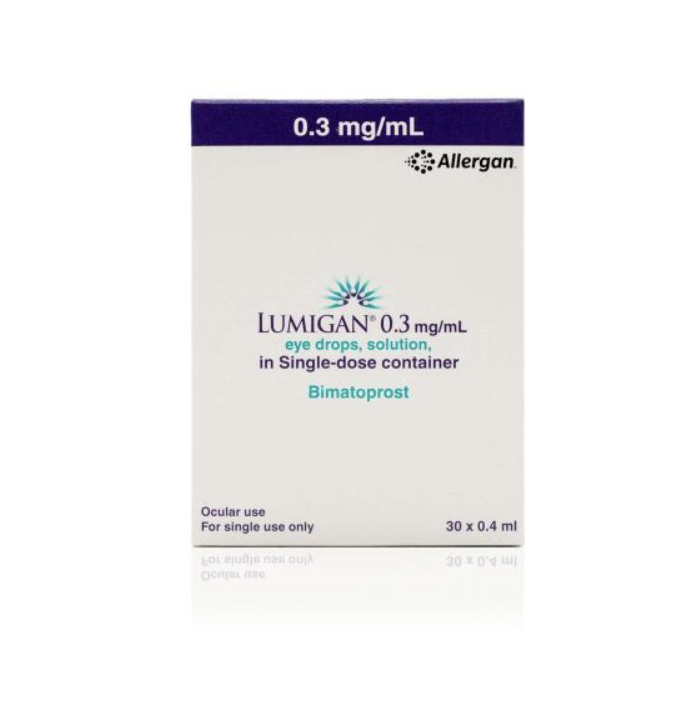 Lumigan 0.3mg/ml Unit Dose Eye Drops 0.4ml x 30 (EYE LASH SERUM)
