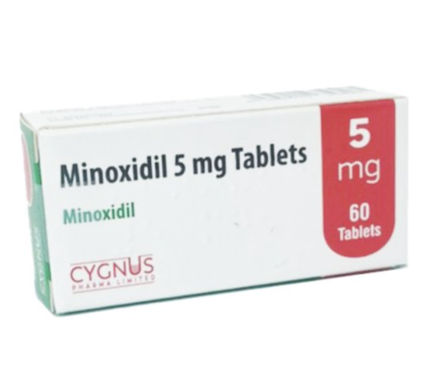 Minoxidil Tablets 5mg - 60 Tablets