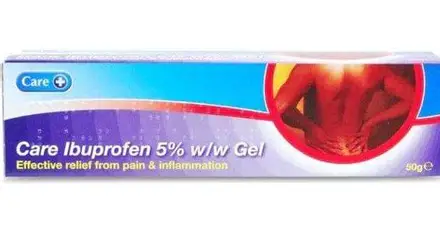 Ibuprofen 5% w/w gel (50g)