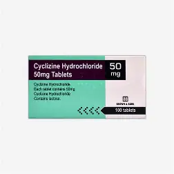 Cyclizine 50mg tablets (30)
