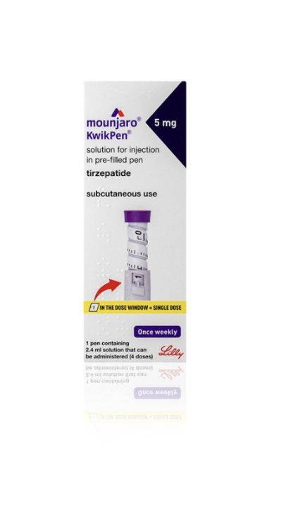 Mounjaro 5mg Pre-filled Pen For injections - Free Needles Included