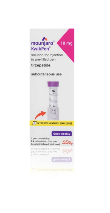 Mounjaro 10mg Pre-filled Pen For injections - Free Needles Included
