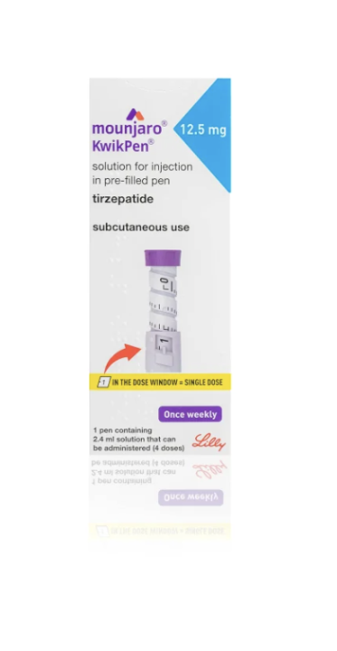 Mounjaro 12.5mg Pre-filled Pen For injections - Free Needles Included