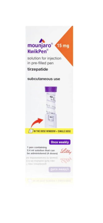 Mounjaro 15mg Pre-filled Pen For injections - Free Needles Included