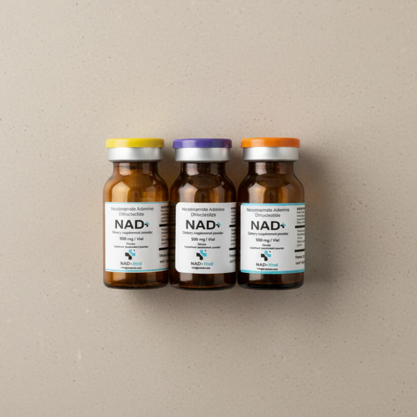 NAD + 250mg Lyophilised Powder Manufactured by us, COA. Image