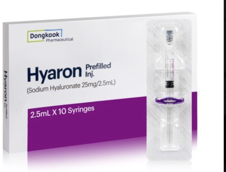 Hyaron 1 x 2.5ml syringes (SINGLE SYRINGE)