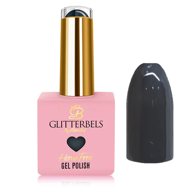 Graceful Grey Hema Free Gel Polish by Glitterbels Image