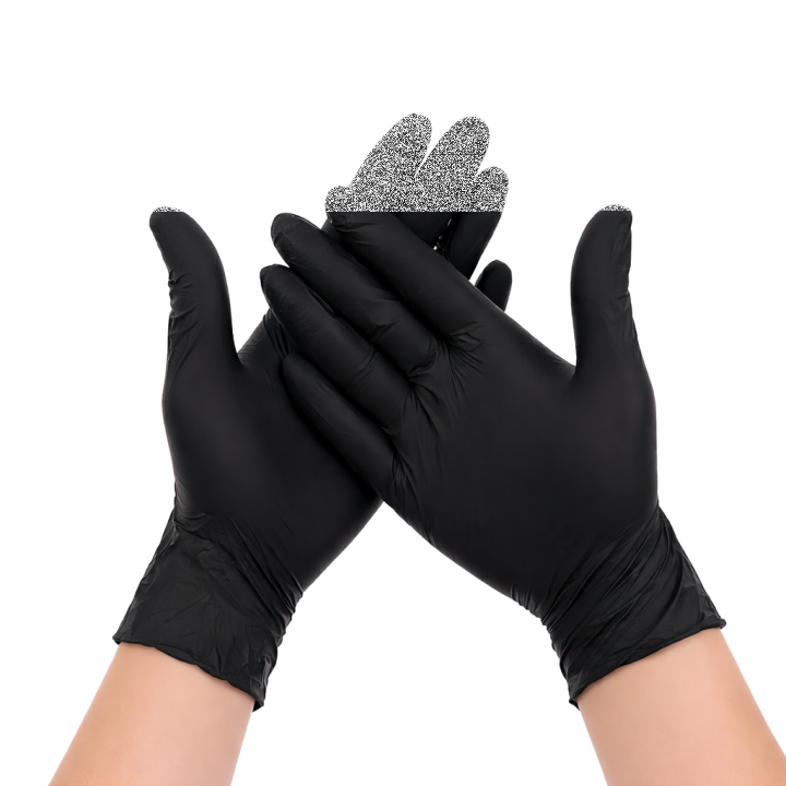 Black Nitrile Gloves Powder Free (Small)