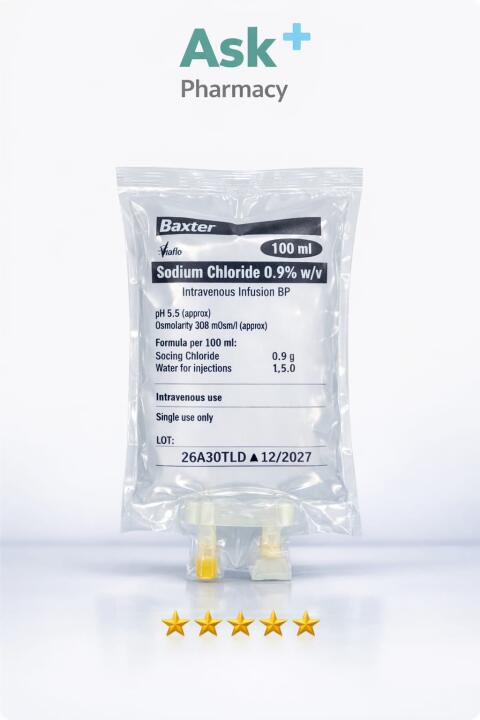 Sodium Chloride IV 100ml 10 bags