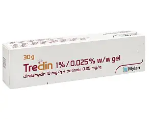 Treclin 1%/0.025% gel 30g