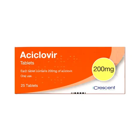 Aciclovir 200mg tablets