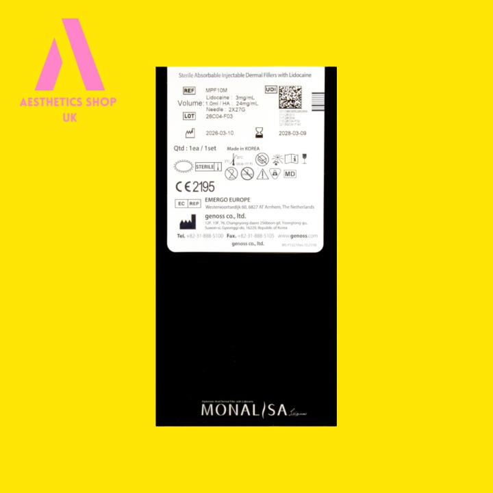Monalisa – Mild (CE) Dermal Filler 1x1ml Thumbnail 2