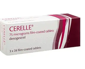 Cerelle 75mcg (desogestrel) 3x28 tablets