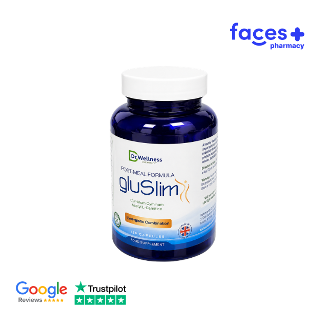 Dr Wellness gluSlim Post-Meal Formula (120 Capsules)