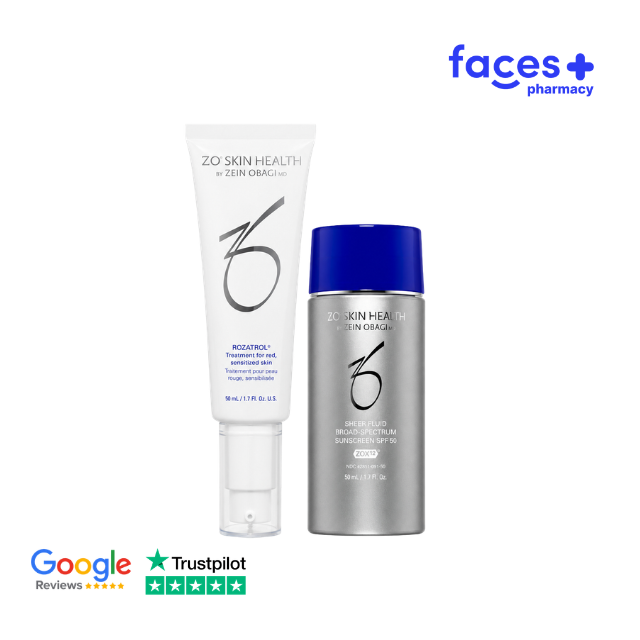 ZO Skin Health Medical-Grade Rosacea Skincare Treatment Package for Mild Image