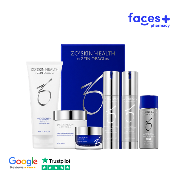 ZO Skin Health Medical-Grade Acne Scarring & Hyperpigmentation Skincare Treatment Package for Mild Acne Image