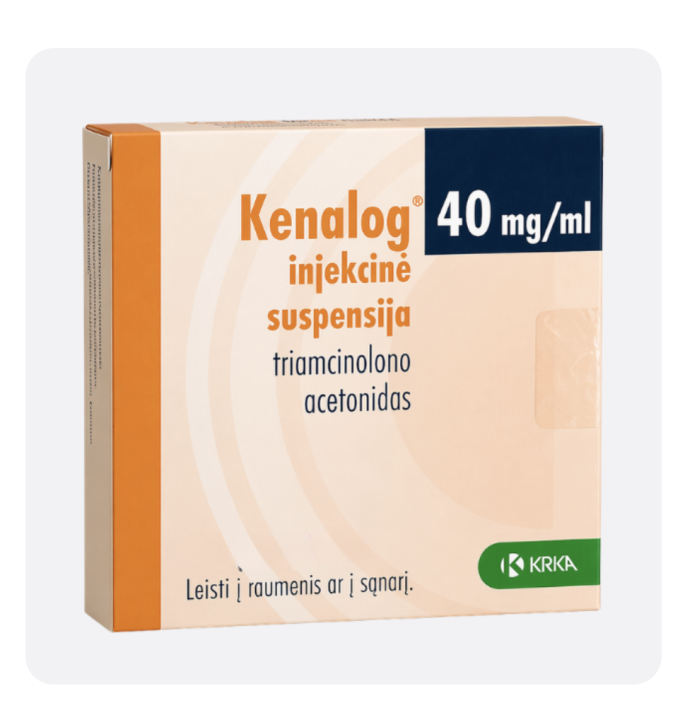 Kenalog (unlicensed) 40mg/1ml one vial