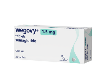 Wegovy 1.5mg tablets (Pack of 30)