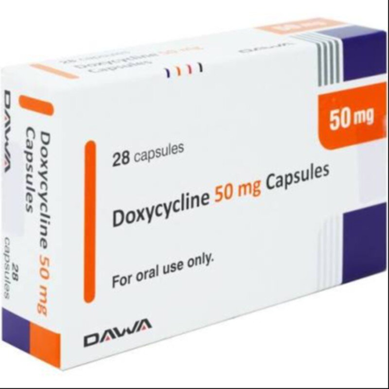 Doxycycline 50mg (28 caps)