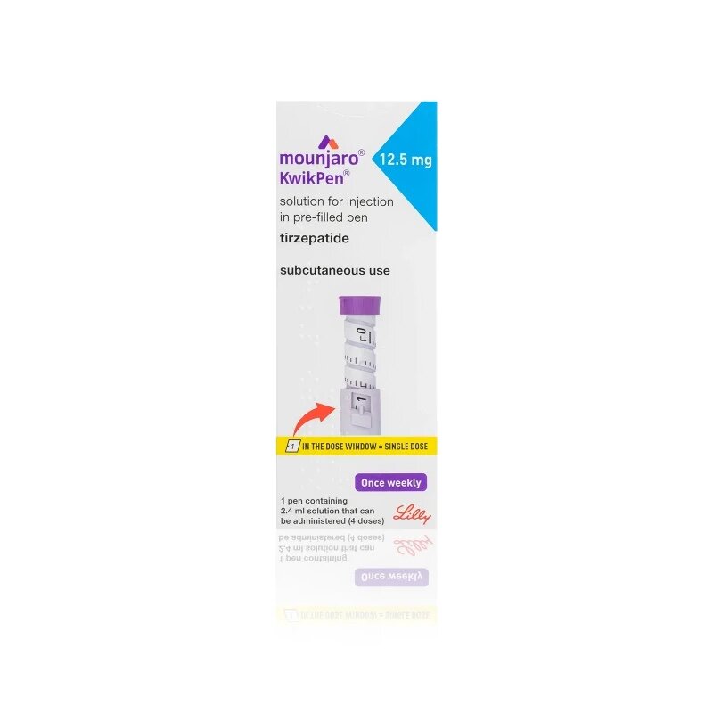 Mounjaro 12.5mg Pre-filled Pen For Injections - Free Needles Included