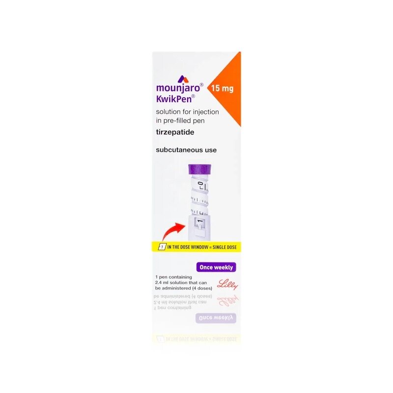 Mounjaro 15mg Pre-filled Pen For Injections - Free Needles Included