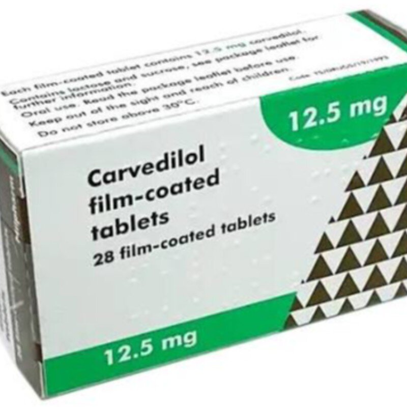 Carvedilol 12.5mg (28 tabs)