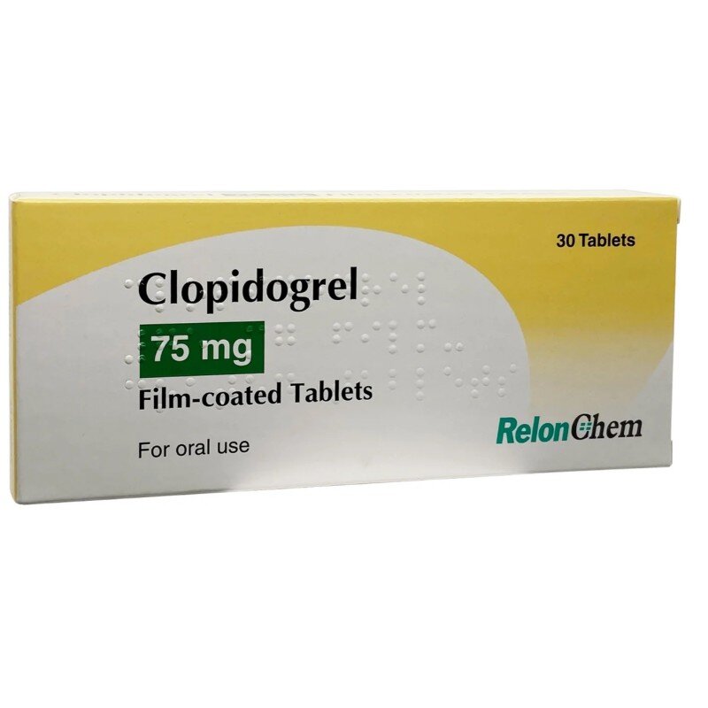 Clopidogrel 75 mg (30 tabs)