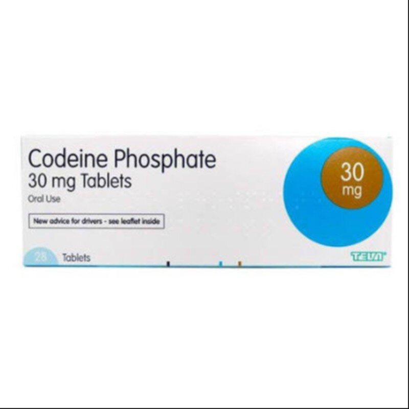 Codeine phosphate 30mg (28 tabs)