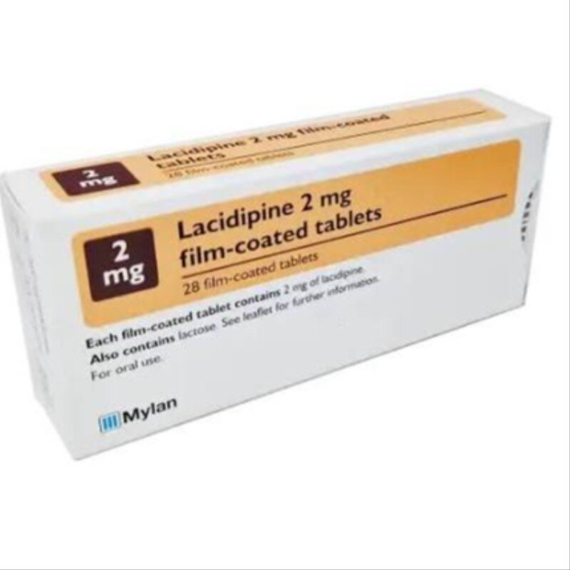 Lacidipine 2mg (28 film-coated tablets)
