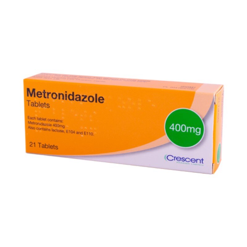 Metronidazole 400mg (21 tablets) Image