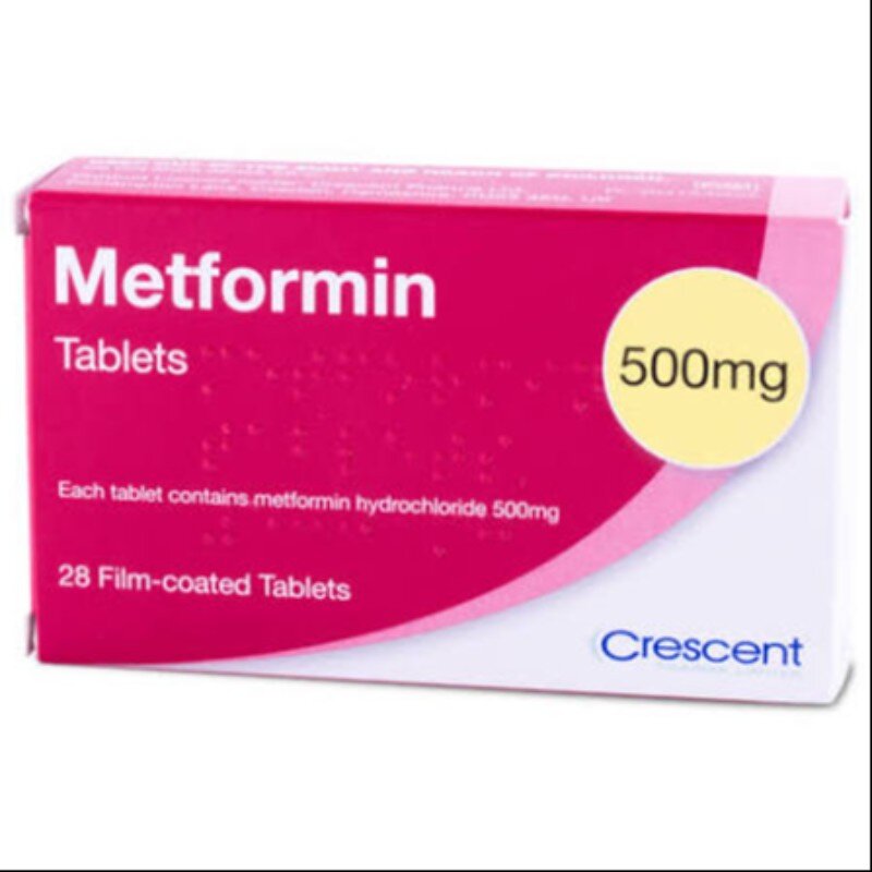 Metformin 500mg (28 tabs)