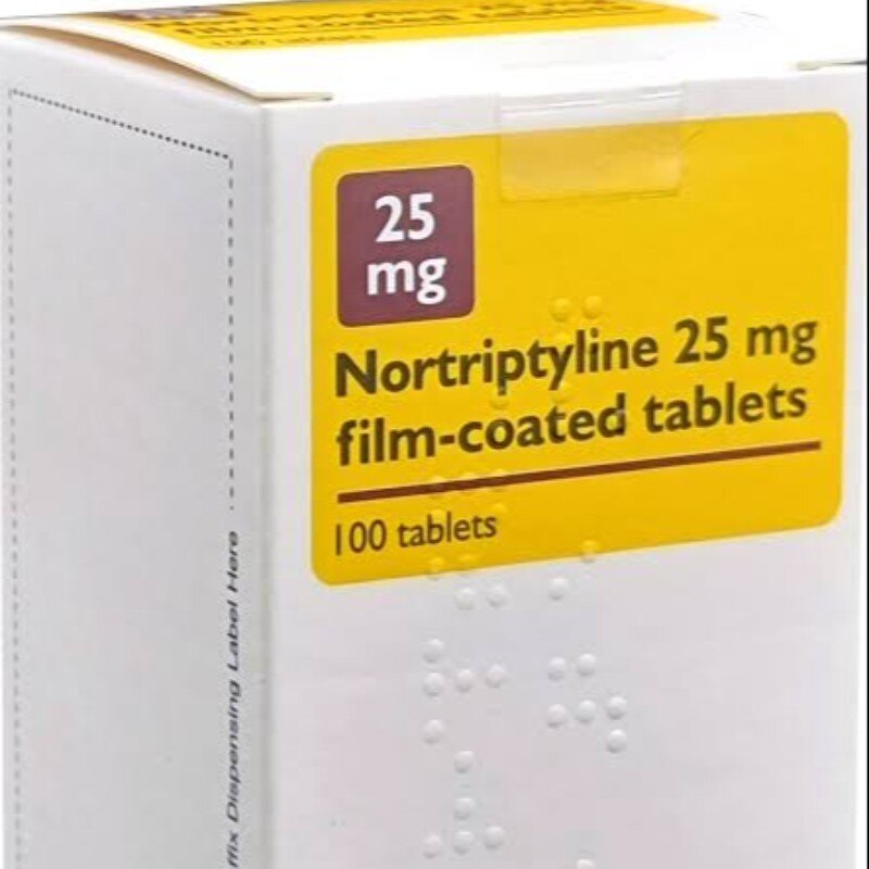 Nortriptyline 25mg (100 tablets)