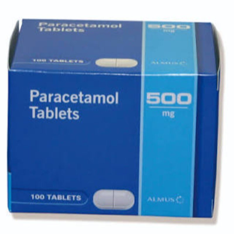 Paracetamol 500mg (100 tablets) Image