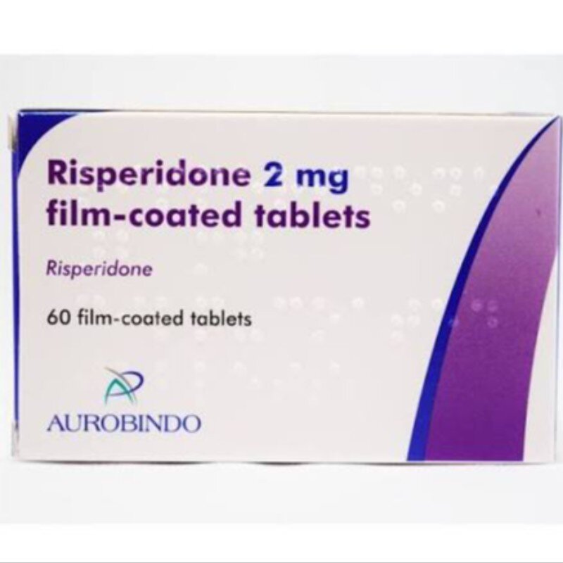 Risperidone 2mg (60 film-coated tablets)