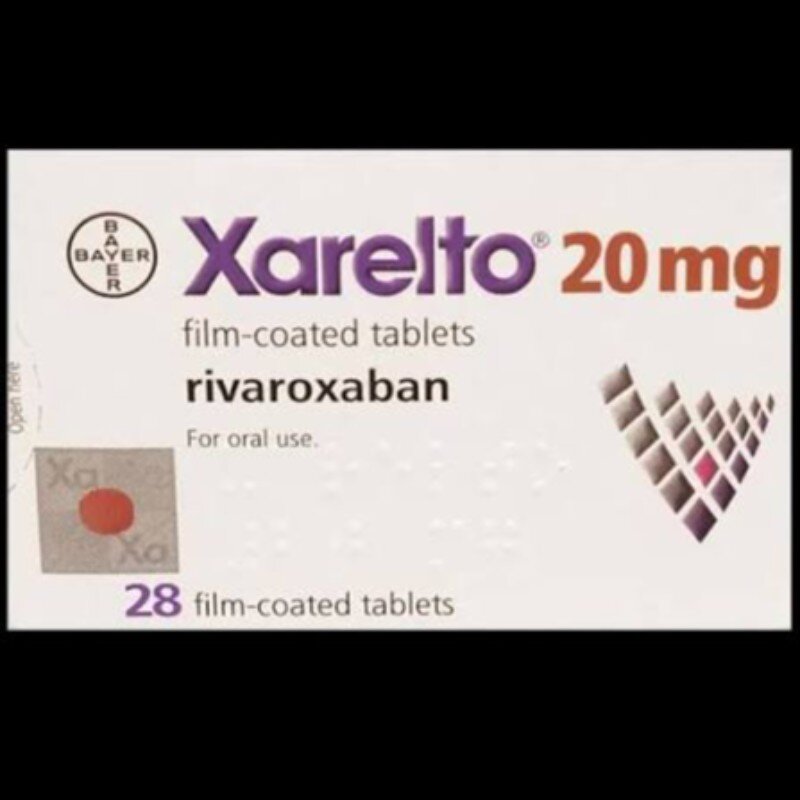 Rivaroxaban 20mg (28 film-coated tablets)