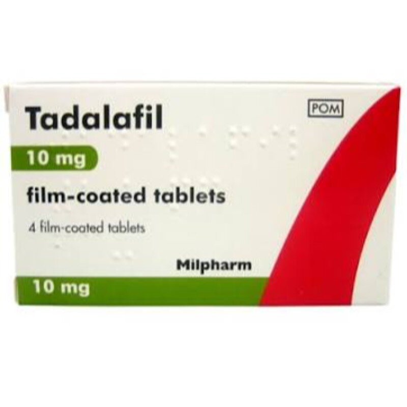 Tadalafil 10mg (4 tabs) Image