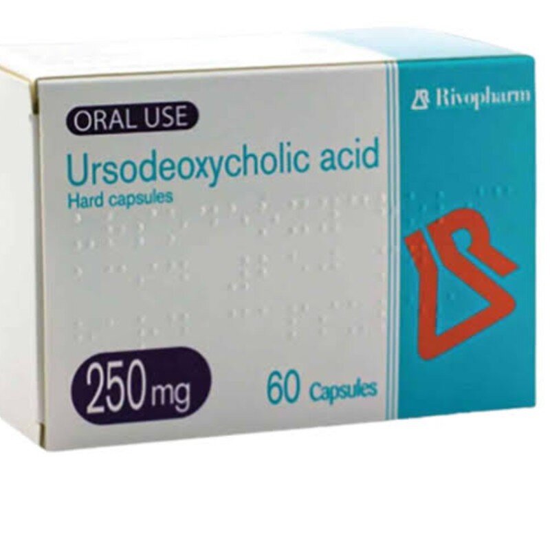 Ursodeoxycholic acid 250mg (60 capsules)