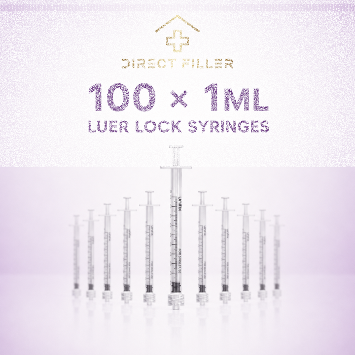 Lure locks x 100 1ml
