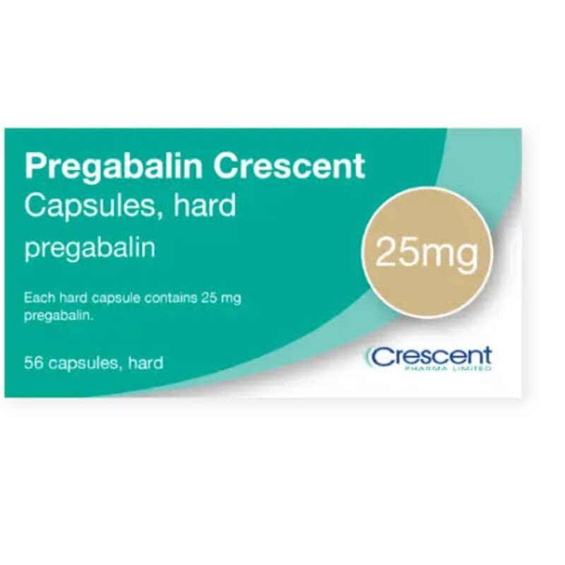 Pregabalin Jubilant 25mg (56 hard capsules) Image