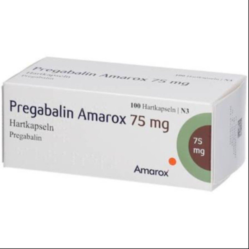 Pregabalin Amarox 75 mg (56 caps) Image
