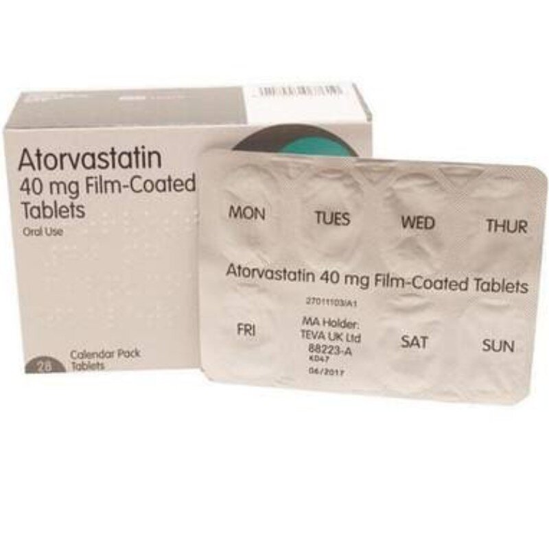 Atorvastatin 40mg (28 tabs)