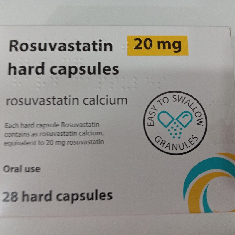 Rosuvastatin 20mg (28 caps)