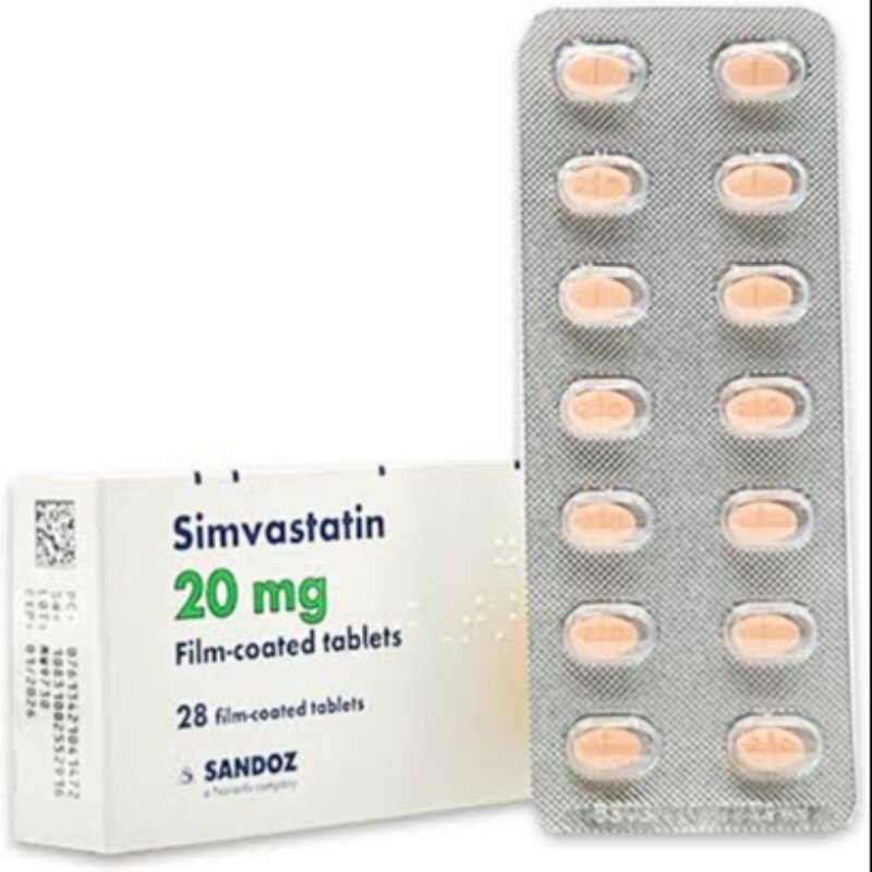 Simvastatin 20mg (28 tabs)