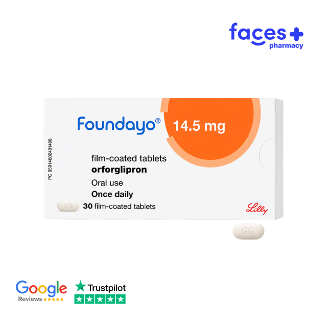 Foundayo (Orforglipron) 14.5mg 30tabs