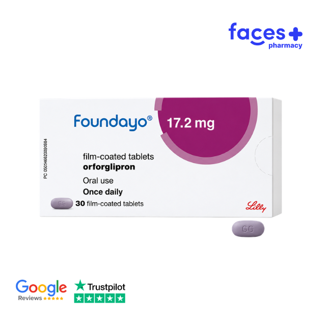 Foundayo (Orforglipron) 17.2mg 30tabs