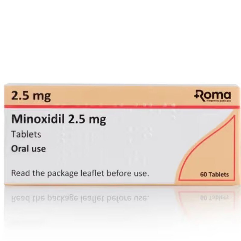 Minoxidil 2.5mg (60 tabs)