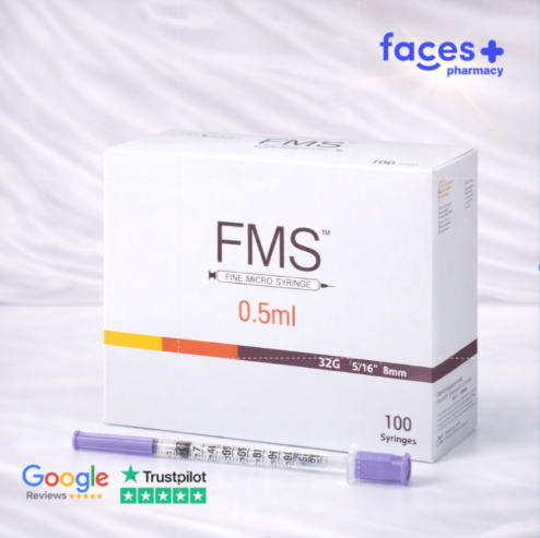 FMS 0.5ml Fine Micro Syringe (Pk of 6)