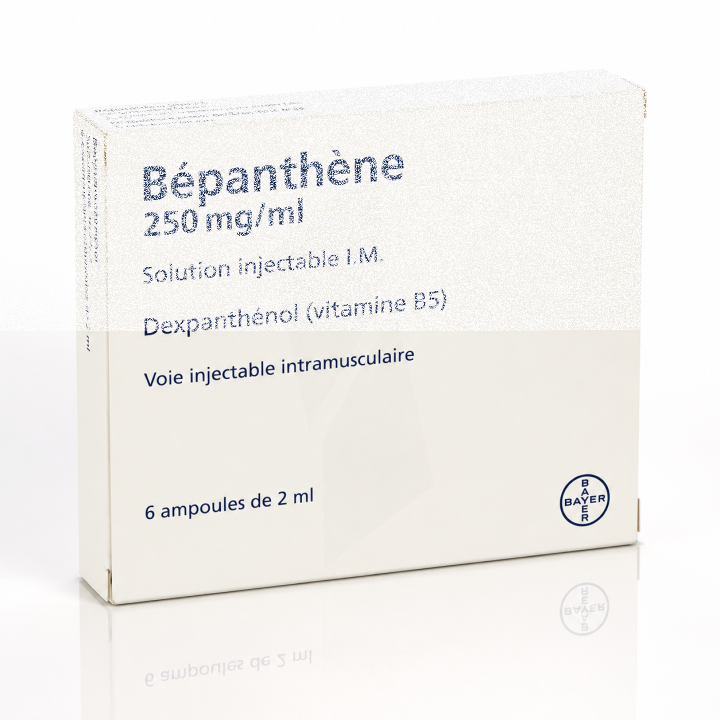 Bepanthene Vitamin B5 (Dexpanthenol) 500mg/2ml – 6 Ampoules