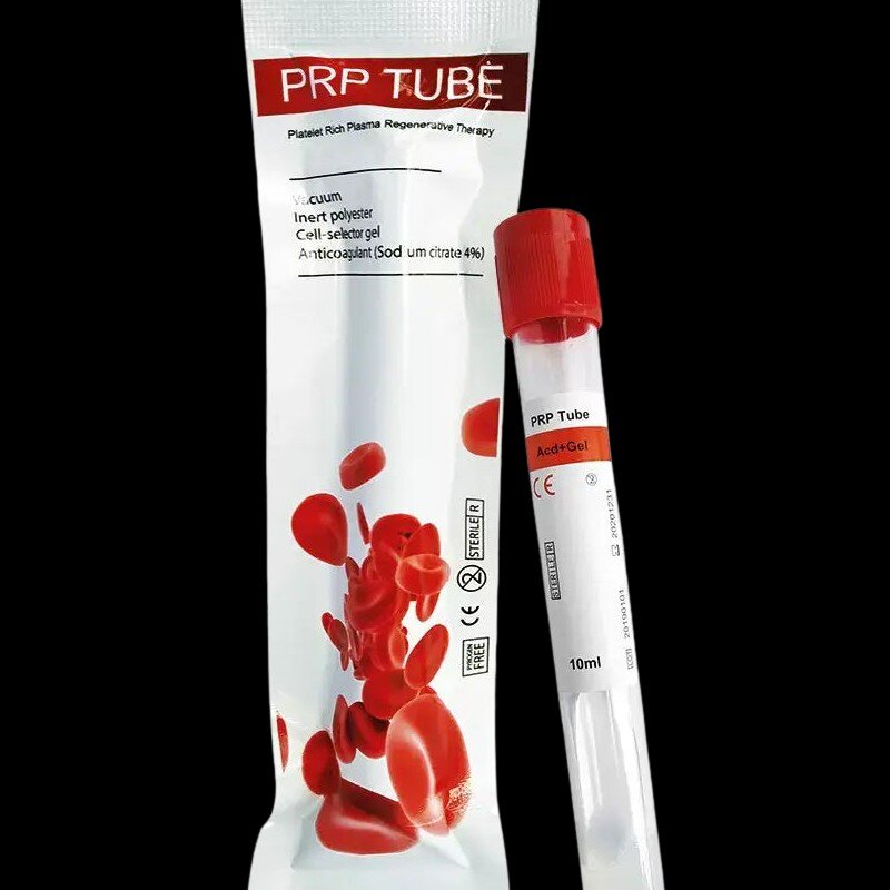 Premium-grade 10 ml PRP vacuum blood collection tubes containing ACD (Single)
